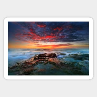 Wamberal Beach sunrise Sticker